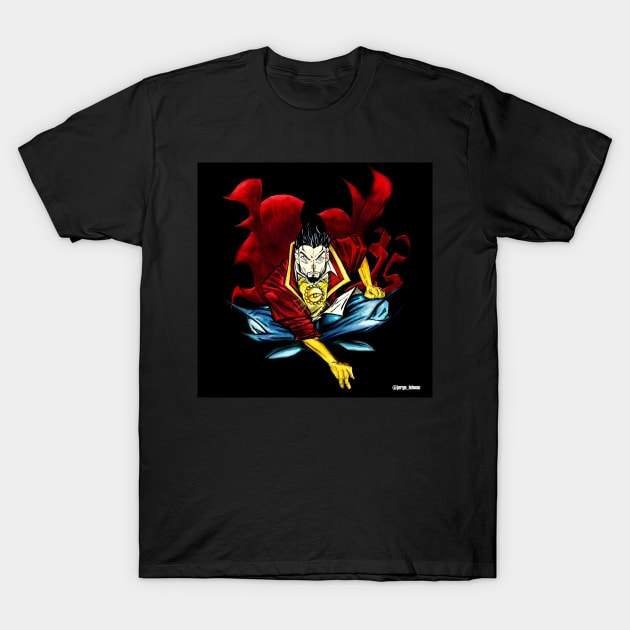 The Dr. Strange, Sorcerer Supreme T-Shirt by jorge_lebeau